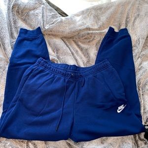 Navy Blue Nike Sweatpants